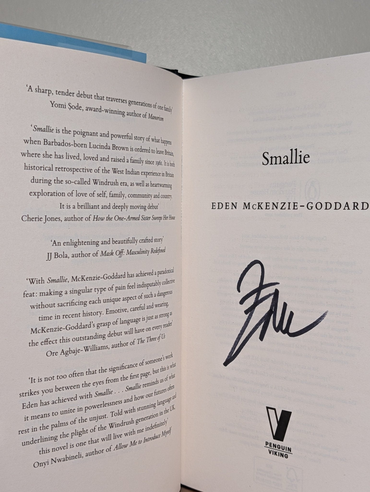 Smallie by Eden McKenzie - Goddard (Signed First Edition) - Fialta Books