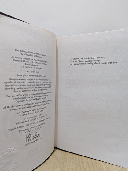 Smoke & Soot by Dan Vyleta (Signed Numbered First Edition Set) - Fialta Books