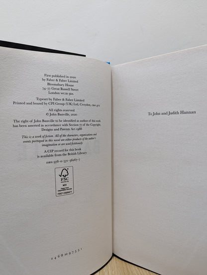 Snow by John Banville (Signed First Edition) - Fialta Books