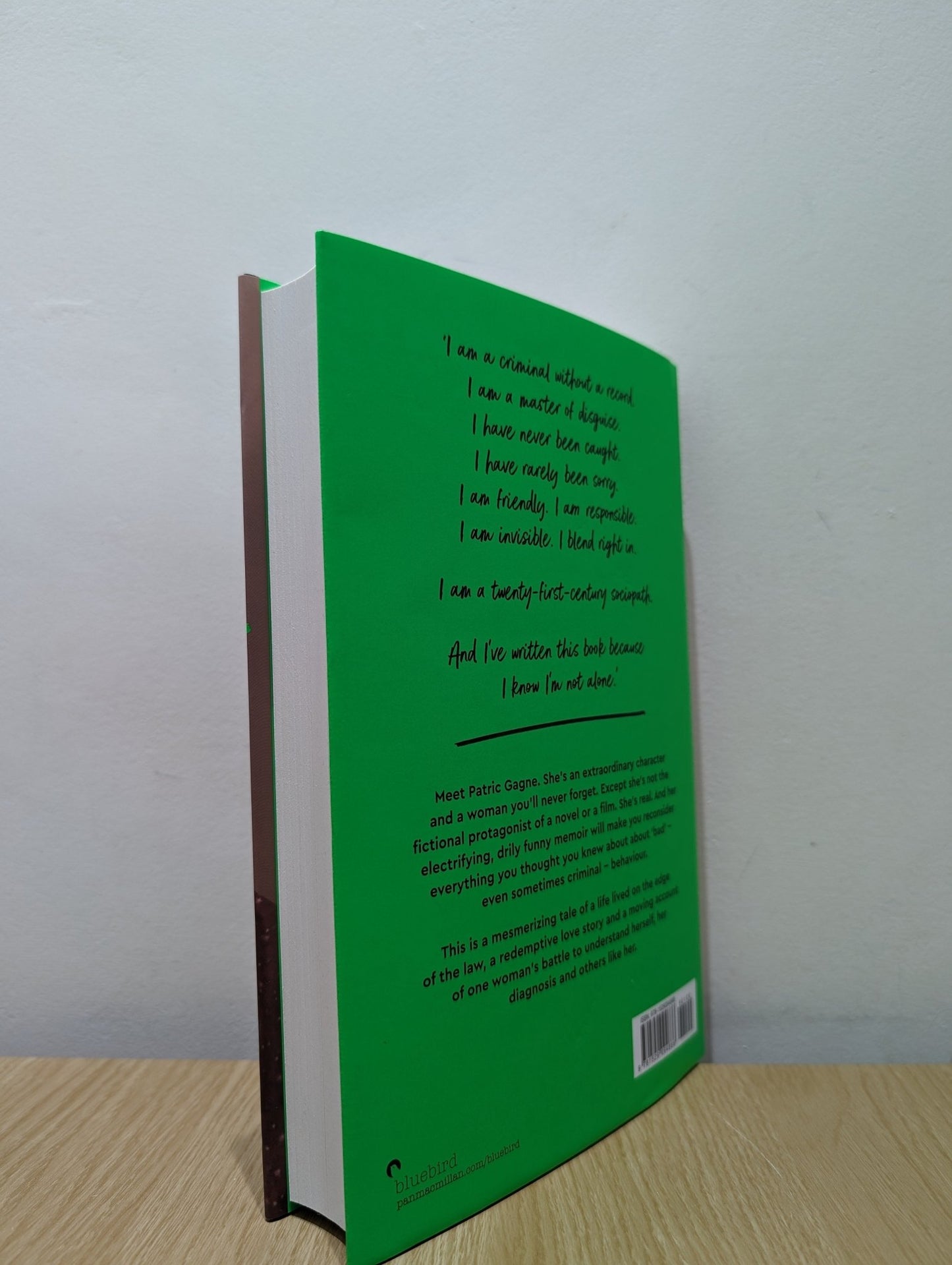 Sociopath by Patric Gagne (Signed First Edition) - Fialta Books