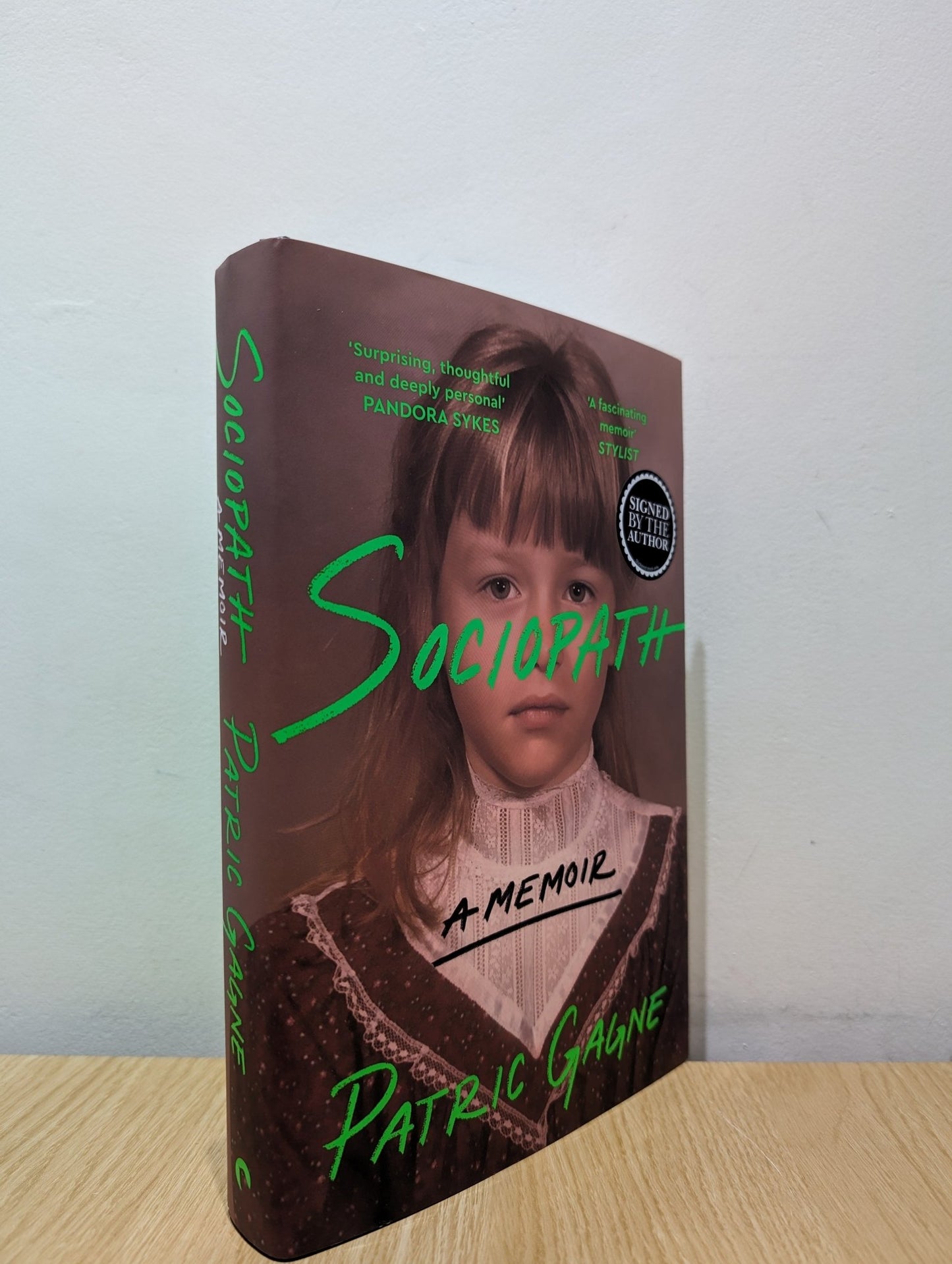 Sociopath by Patric Gagne (Signed First Edition) - Fialta Books