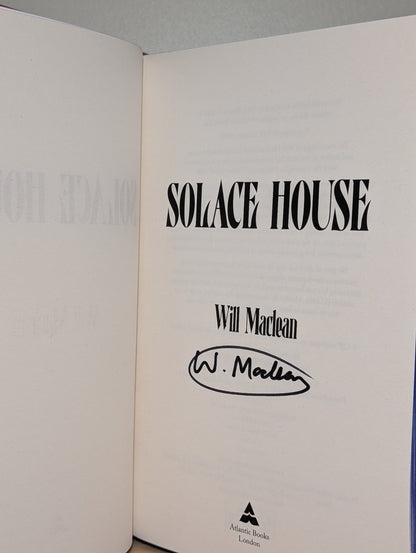 Solace House by Will Maclean (Signed First Edition with sprayed edges) - Fialta Books