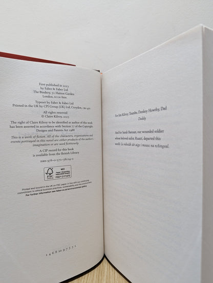 Soldier Sailor by Claire Kilroy (Signed First Edition) - Fialta Books