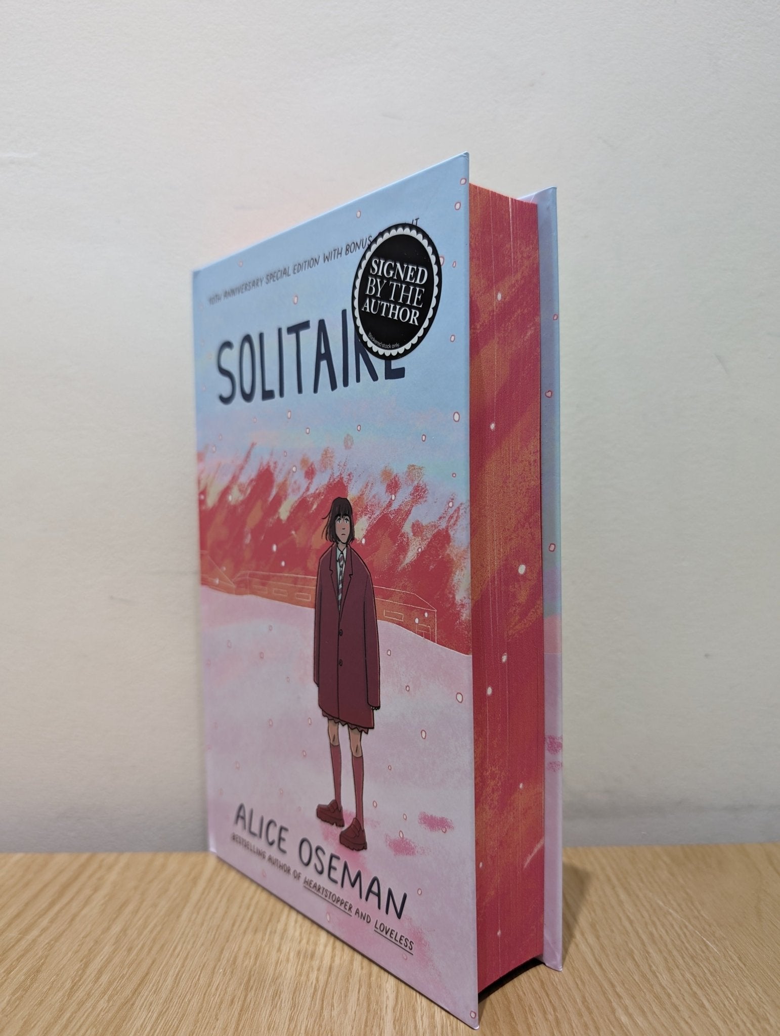Solitaire by Alice Oseman (Signed Anniversary Hardback Edition) - Fialta Books