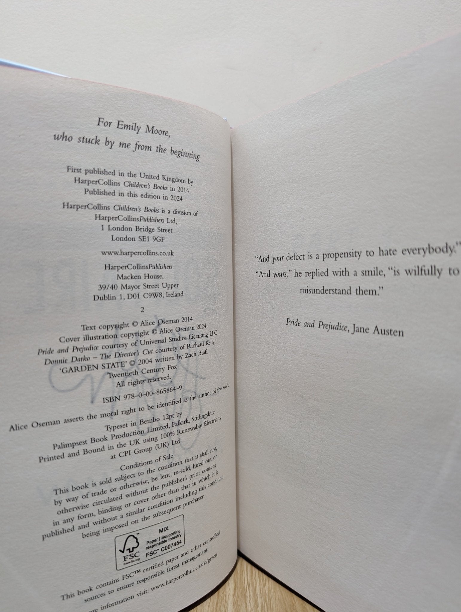 Solitaire by Alice Oseman (Signed Anniversary Hardback Edition) - Fialta Books