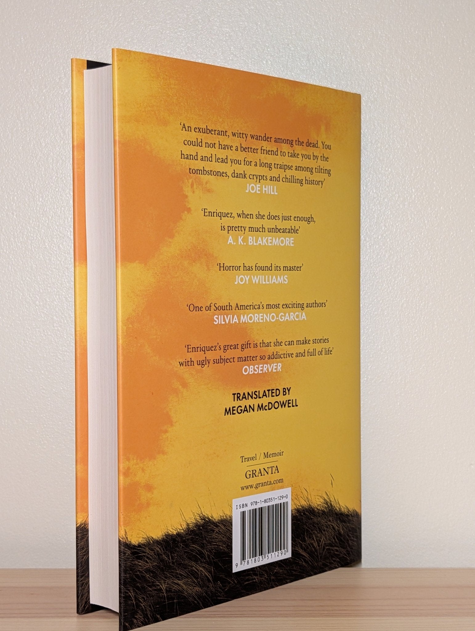 Somebody Is Walking on Your Grave: My Cemetery Journeys by Mariana Enriquez (Signed) - Fialta Books