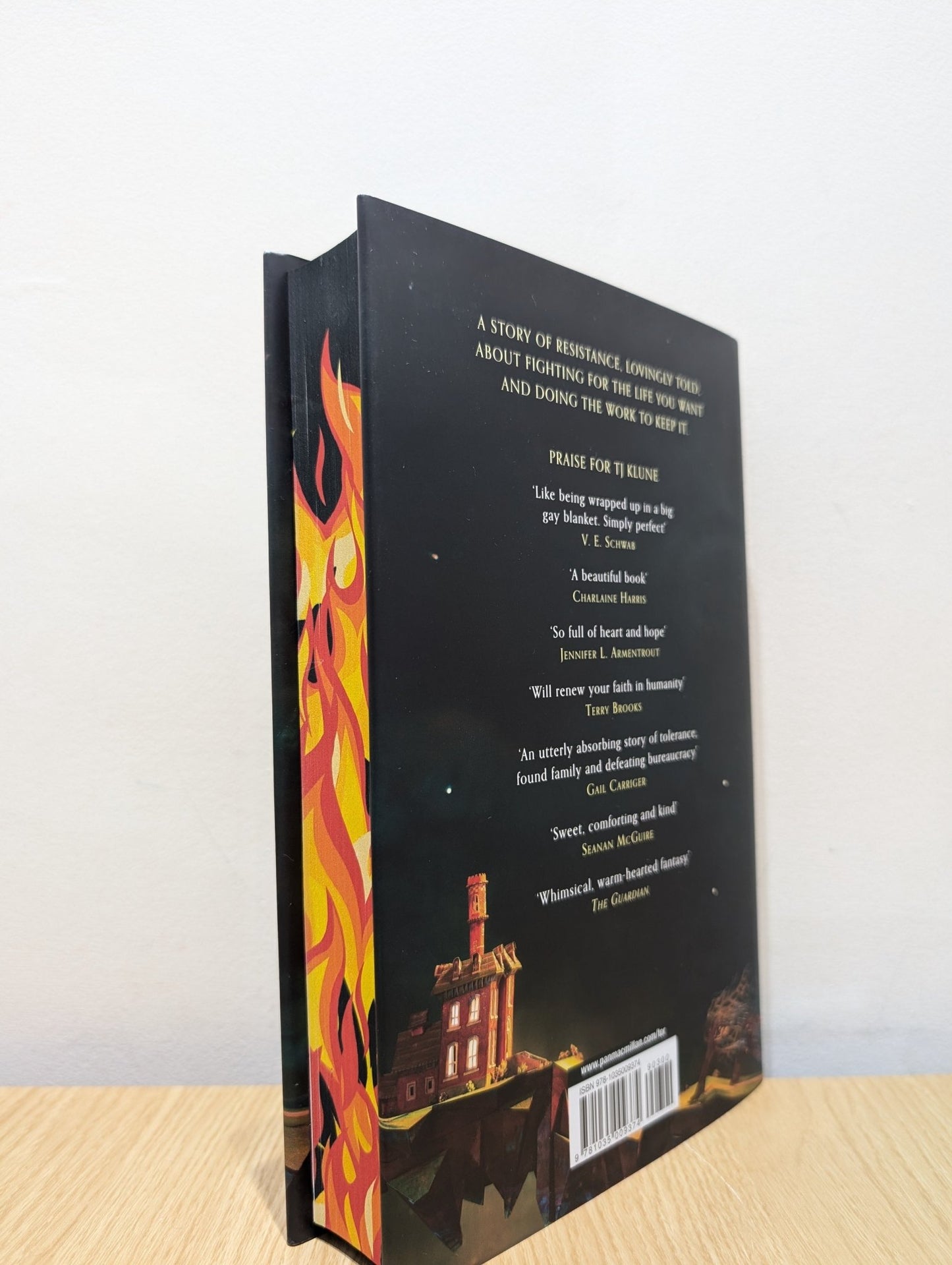 Somewhere Beyond the Sea by TJ Klune (Signed First Edition with sprayed edges) - Fialta Books