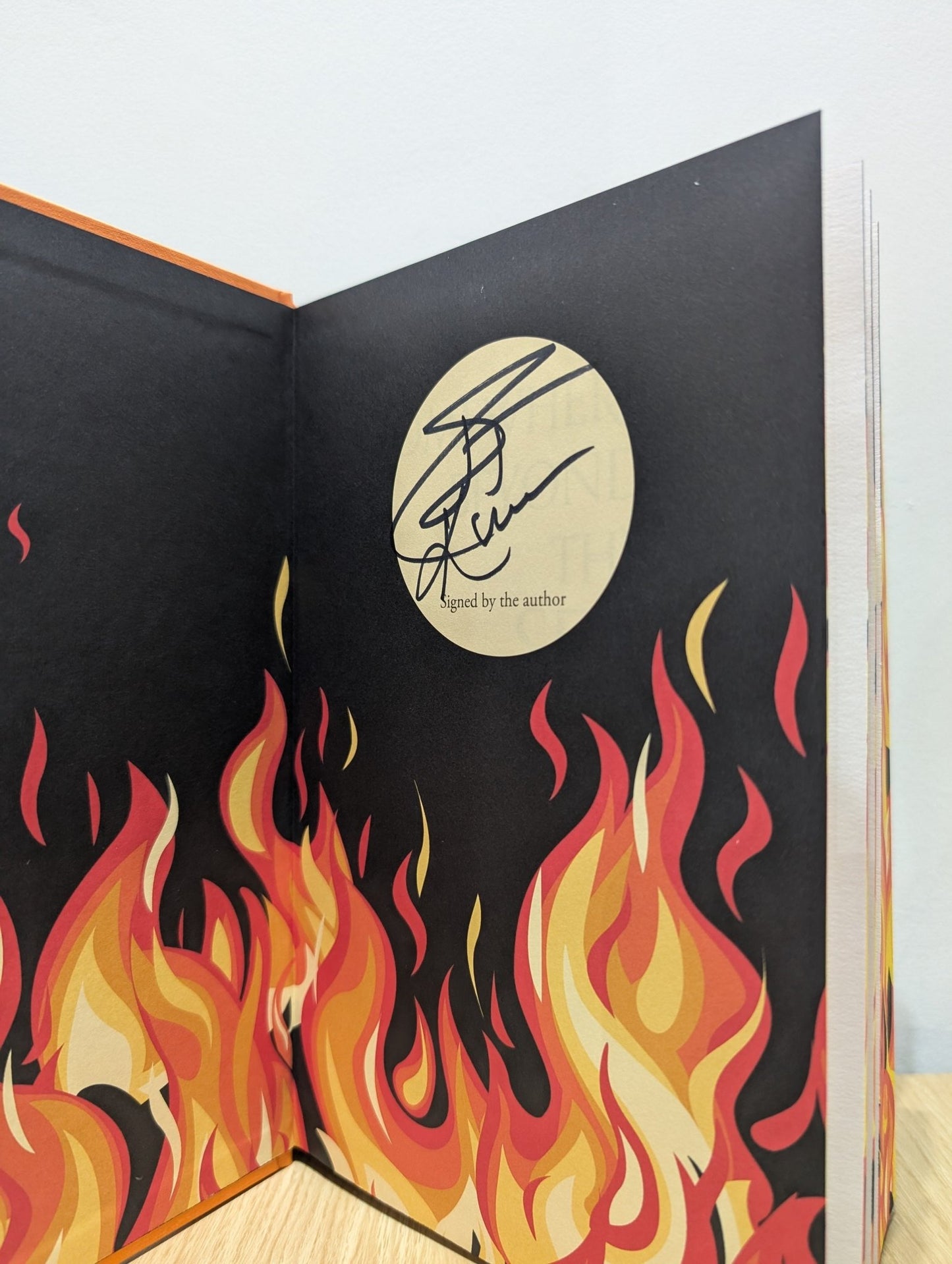 Somewhere Beyond the Sea by TJ Klune (Signed First Edition with sprayed edges) - Fialta Books