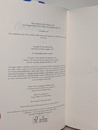 Son of Nobody by Yann Martel (Signed First Edition) - Fialta Books