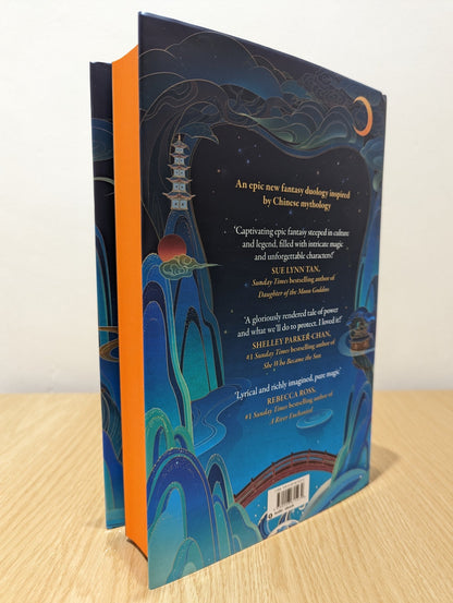 Song of Silver, Flame Like Night by Amélie Wen Zhao (Signed First Edition with sprayed edges) - Fialta Books
