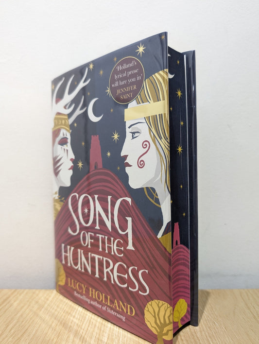 Song of the Huntress by Lucy Holland (Signed First Edition with sprayed edges) - Fialta Books