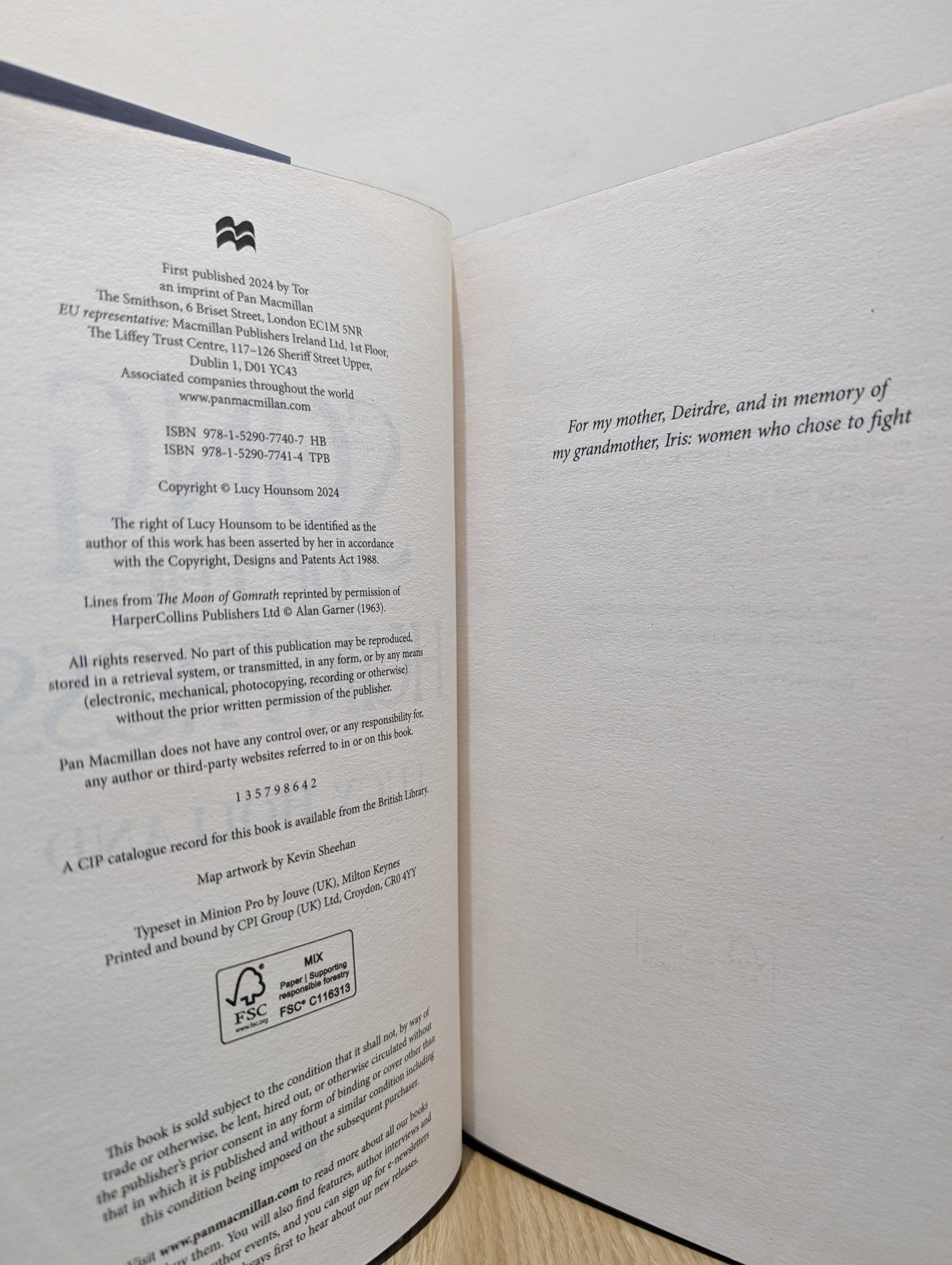 Song of the Huntress by Lucy Holland (Signed First Edition with sprayed edges) - Fialta Books