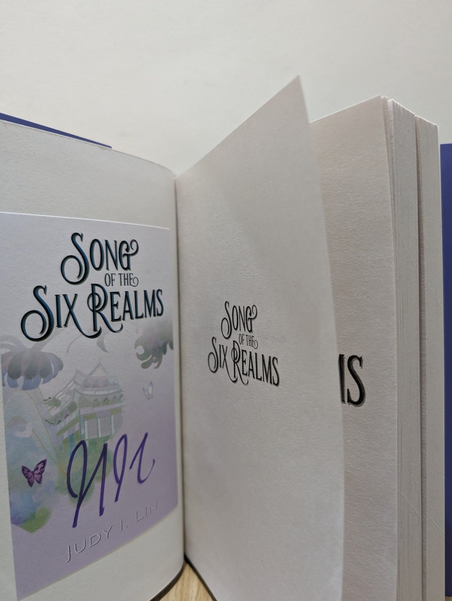 Song of the Six Realms by Judy I. Lin (Signed) - Fialta Books
