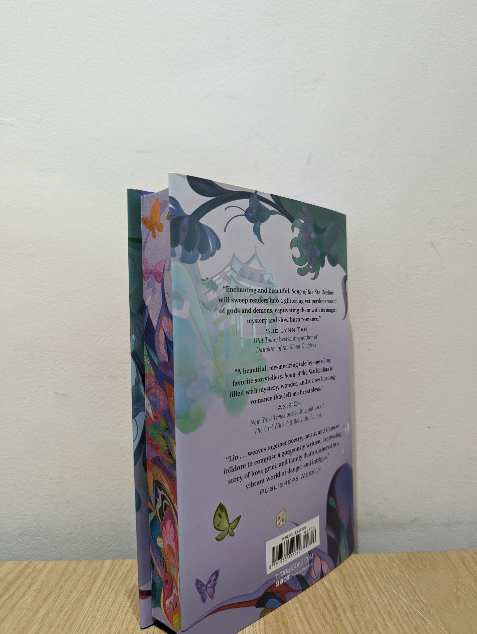 Song of the Six Realms by Judy I. Lin (Signed First Edition with sprayed edges) - Fialta Books