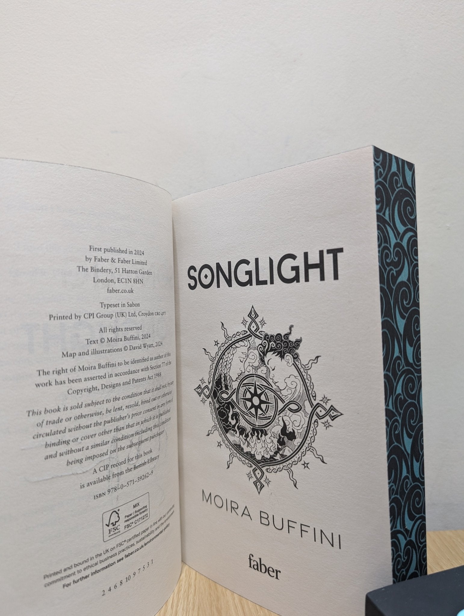 Songlight: The Torch Trilogy 1 by Moira Buffini (Signed First Edition with sprayed edges) - Fialta Books