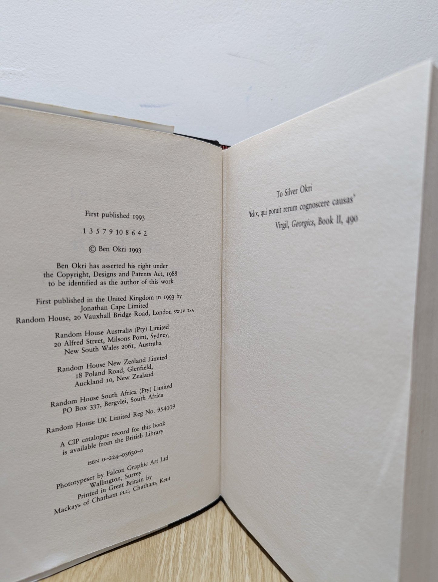 Songs of Enchantment by Ben Okri (First Edition) - Fialta Books