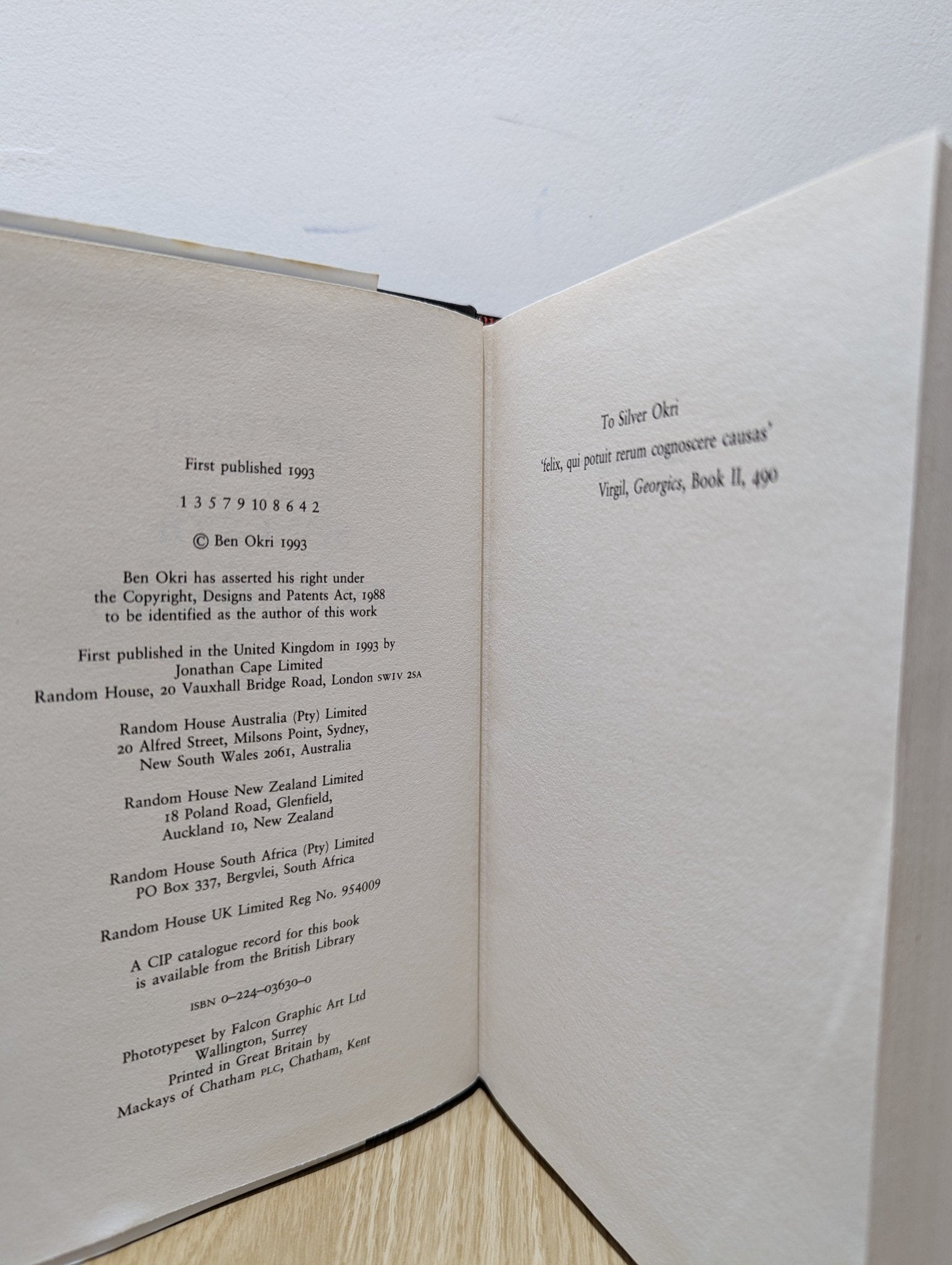 Songs of Enchantment by Ben Okri (First Edition) - Fialta Books