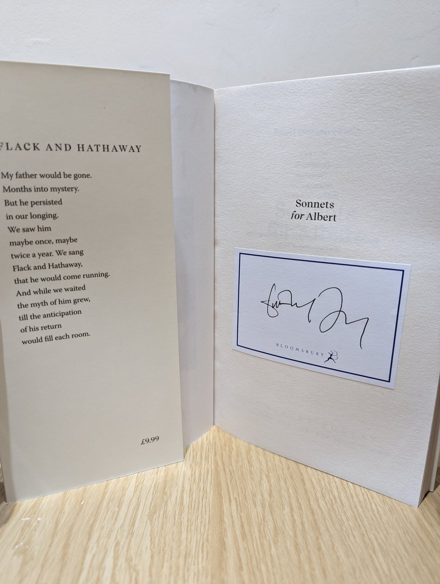 Sonnets for Albert by Anthony Joseph (Signed) - Fialta Books