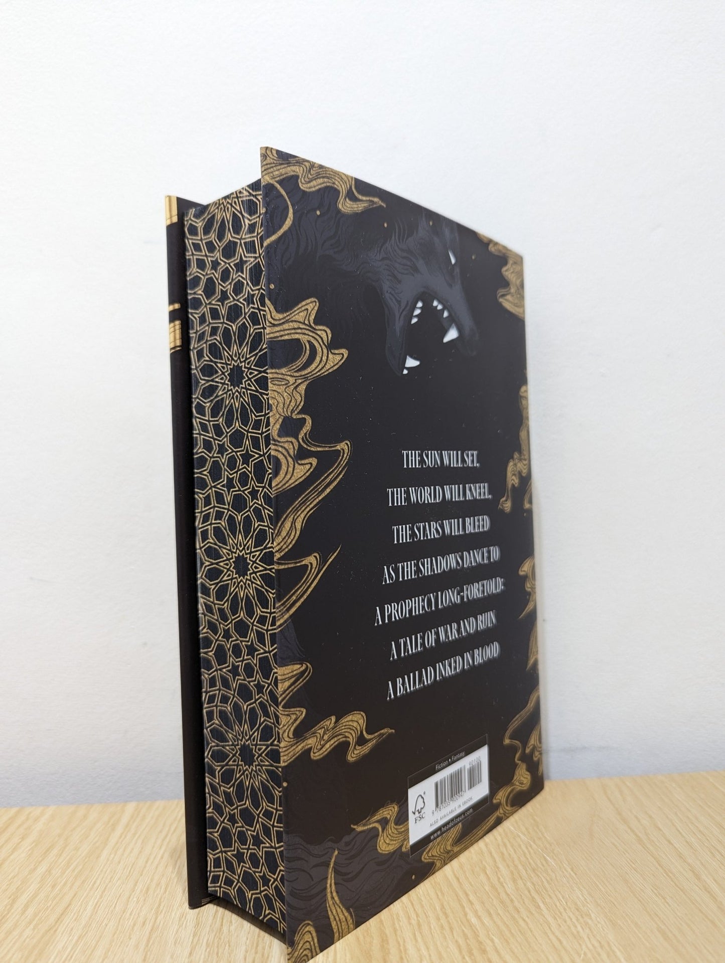 Sons of Darkness by Gourav Mohanty (Signed First Edition with sprayed edges) - Fialta Books