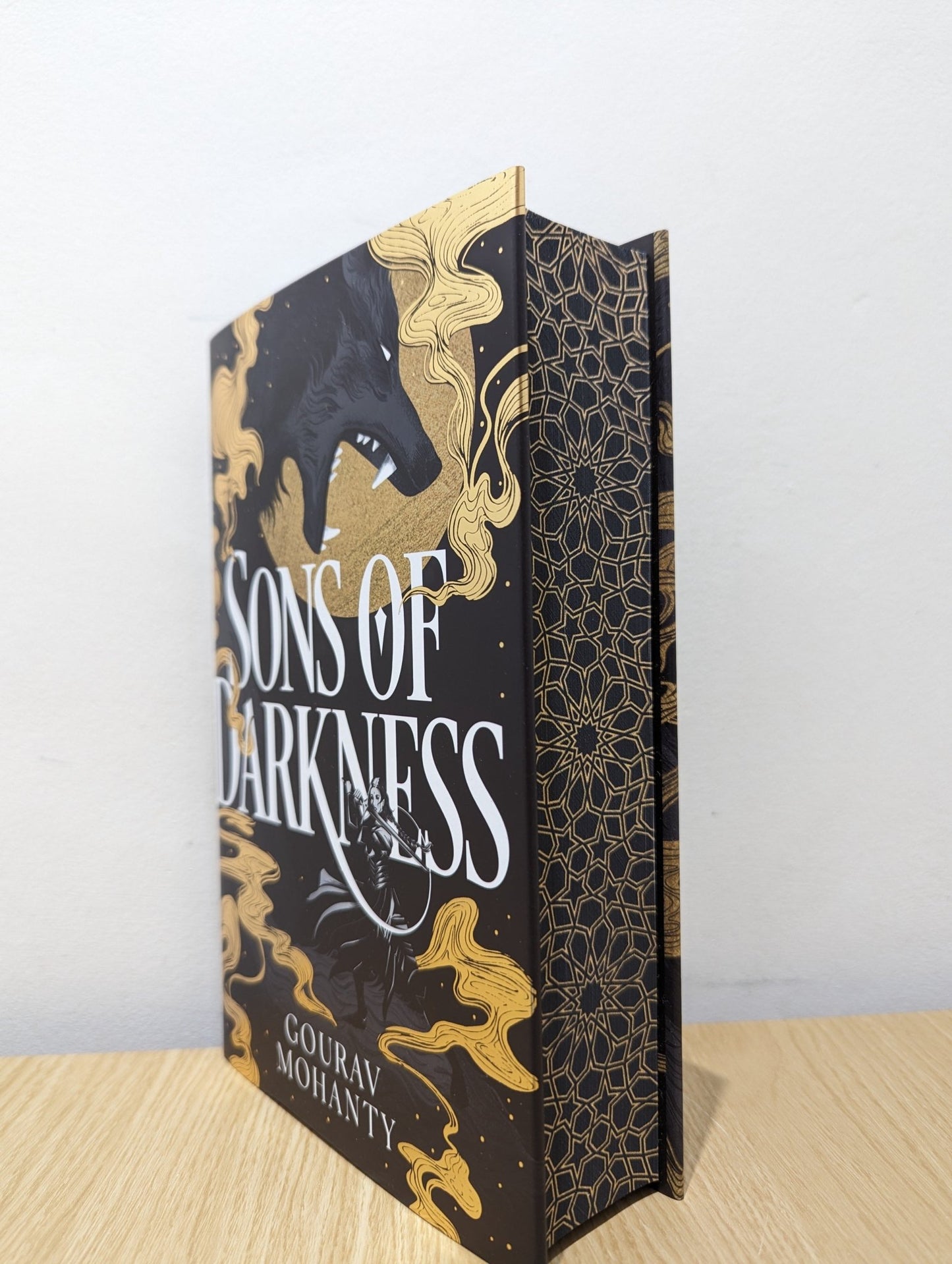 Sons of Darkness by Gourav Mohanty (Signed First Edition with sprayed edges) - Fialta Books