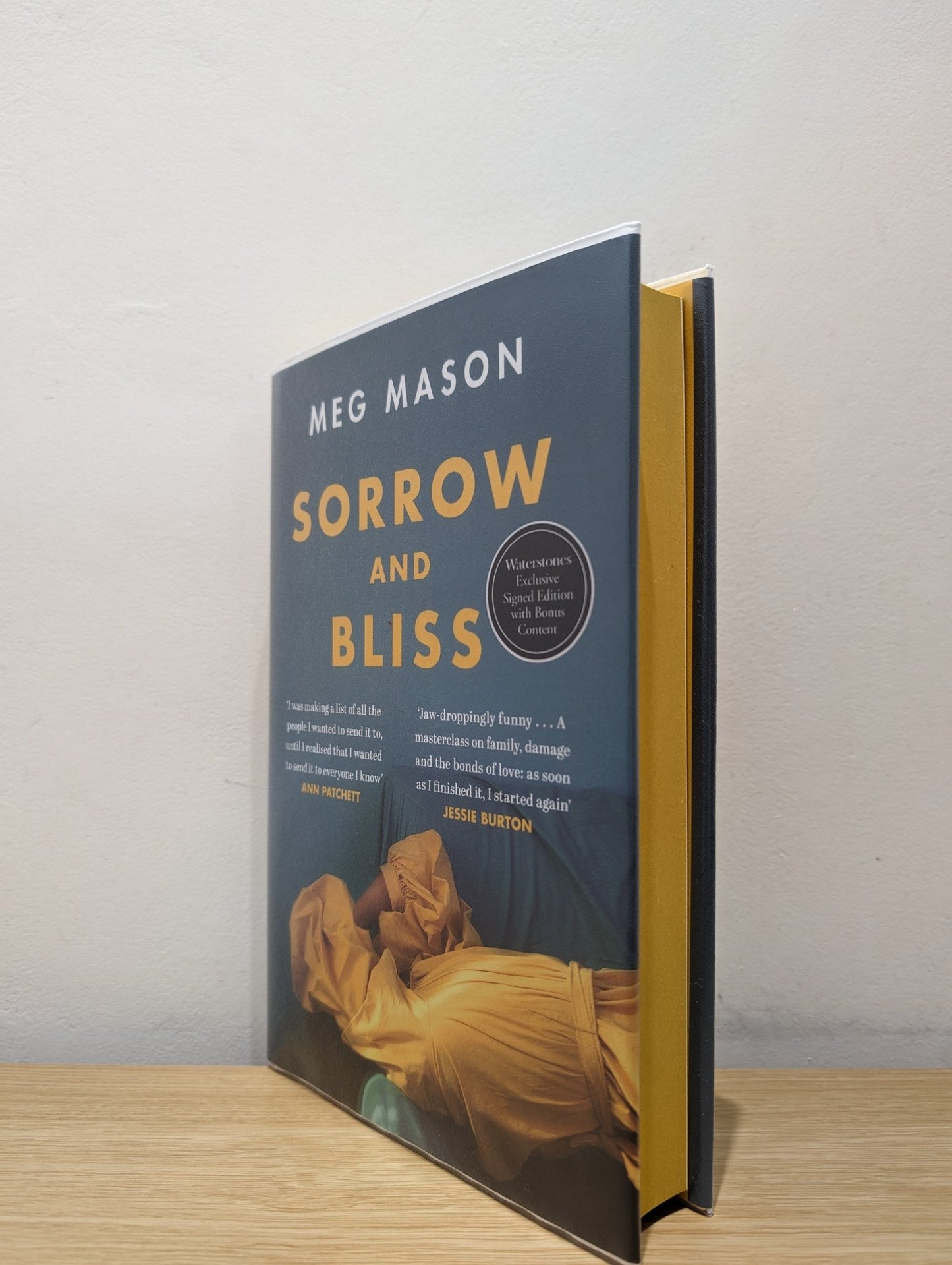 Sorrow and Bliss by Meg Mason (Signed First Edition with sprayed edges and extra essay) - Fialta Books