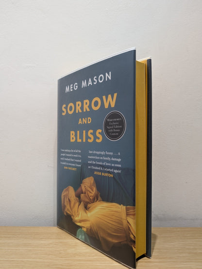 Sorrow and Bliss by Meg Mason (Signed First Edition with sprayed edges and extra essay) - Fialta Books