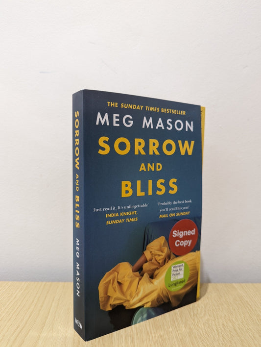 Sorrow and Bliss by Meg Mason (Signed Paperback) - Fialta Books
