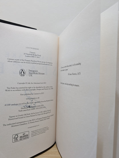 Space: The Human Story by Tim Peake (Signed First Edition) - Fialta Books