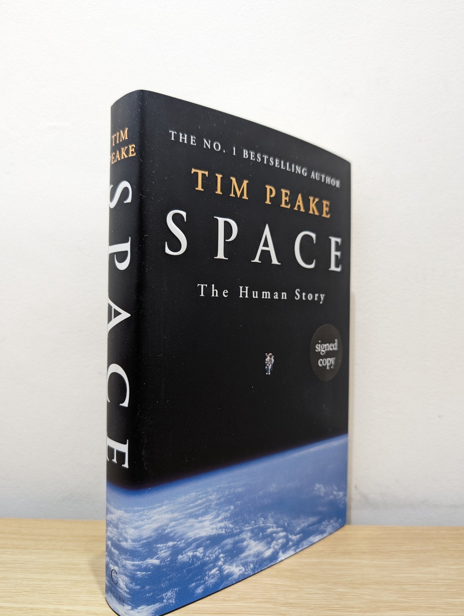 Space: The Human Story by Tim Peake (Signed First Edition) - Fialta Books