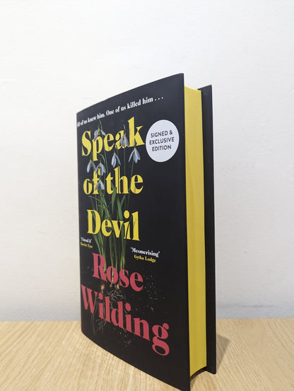 Speak of the Devil by Rose Wilding (Signed First Edition with sprayed edges) - Fialta Books