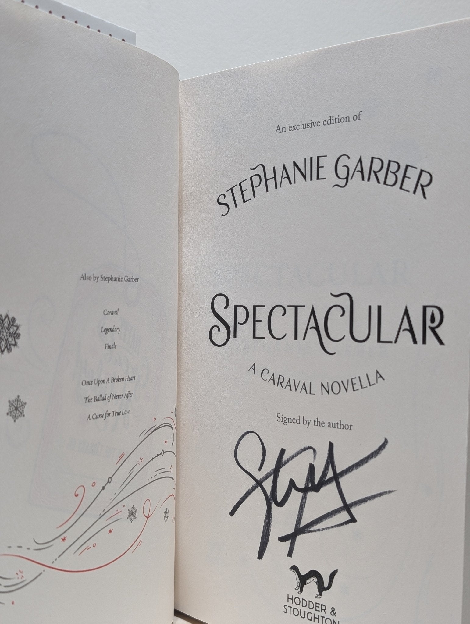 Spectacular by Stephanie Garber (Signed) - Fialta Books