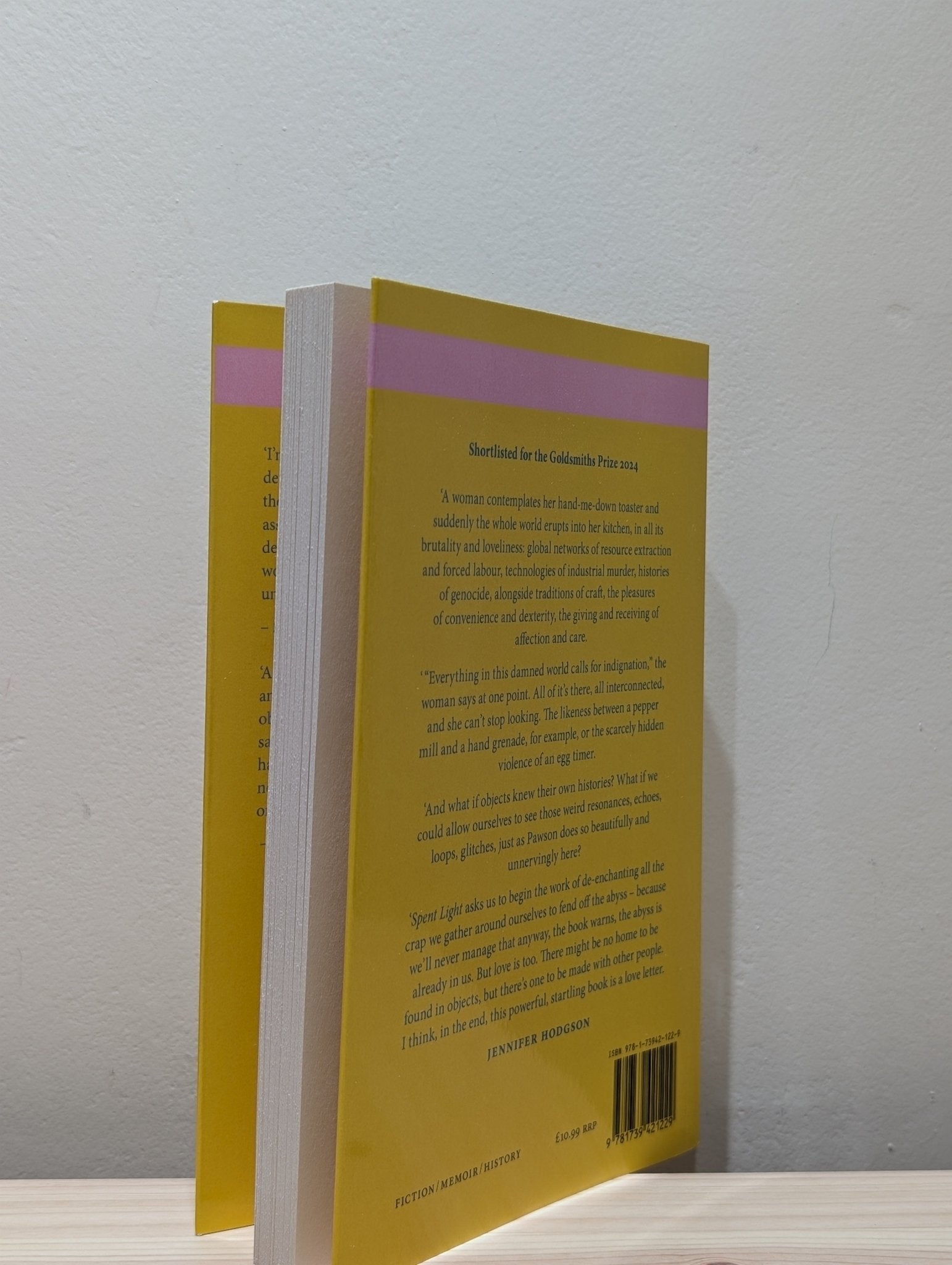 Spent Light by Lara Pawson (Signed First Edition) - Fialta Books