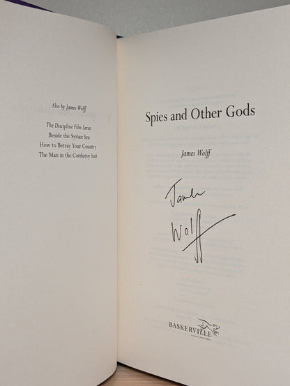 Spies and Other Gods by James Wolff (Signed First Edition) - Fialta Books