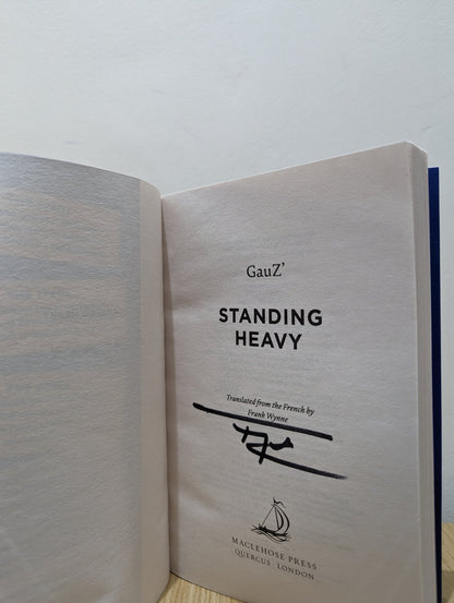 Standing Heavy by Gauz (Signed by Translator) - Fialta Books