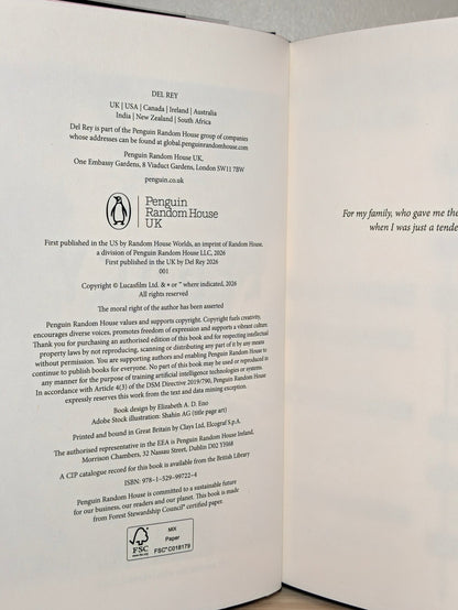 Star Wars: Legacy by Madeleine Roux (Signed First Edition with sprayed edges) - Fialta Books