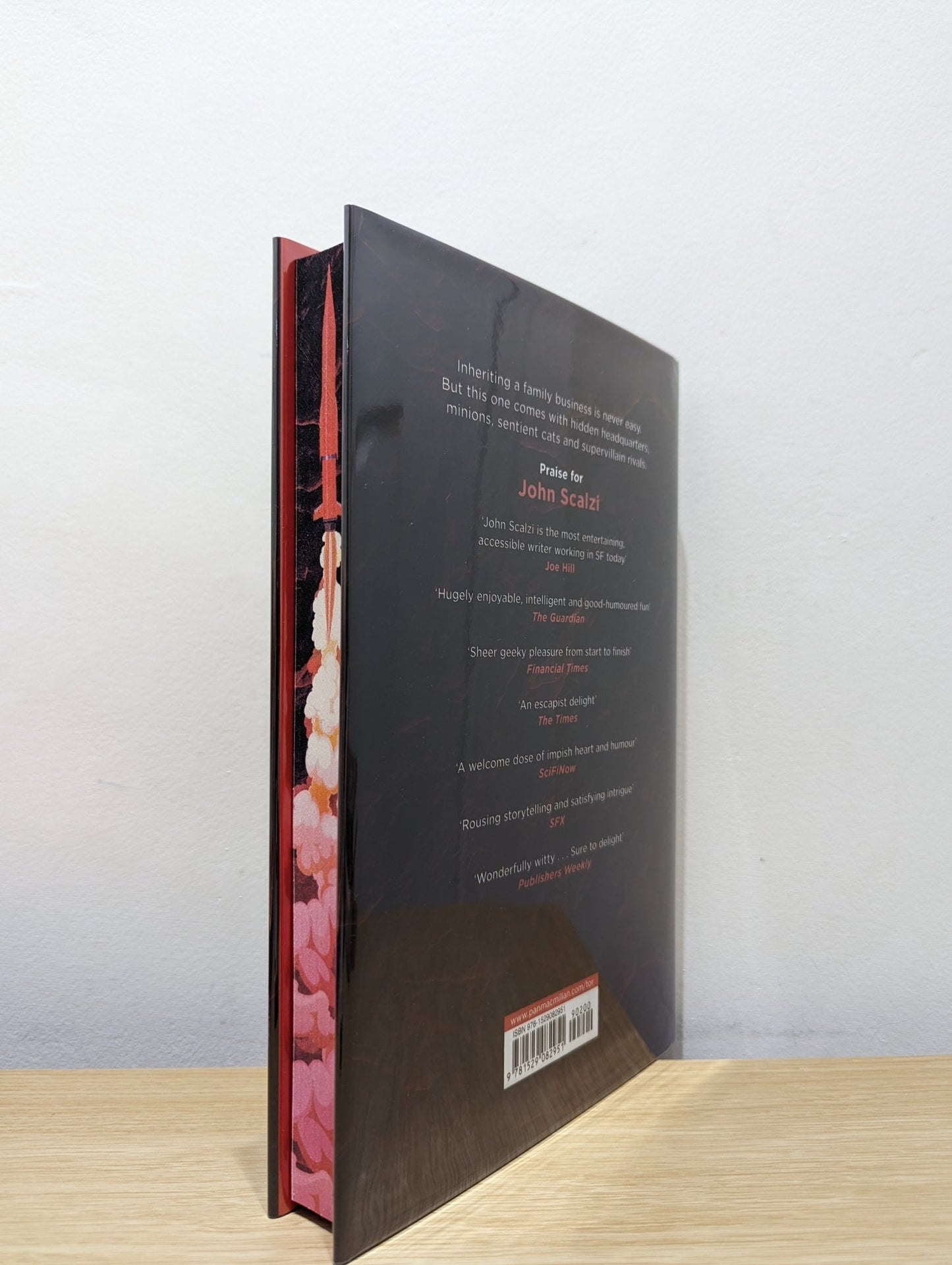 Starter Villain by John Scalzi (Signed Numbered First Edition with sprayed edges) - Fialta Books