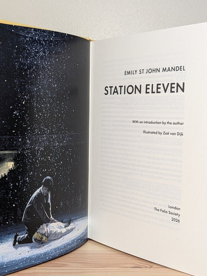 Station Eleven by Emily St. John Mandel (Folio Slipcase Edition) - Fialta Books