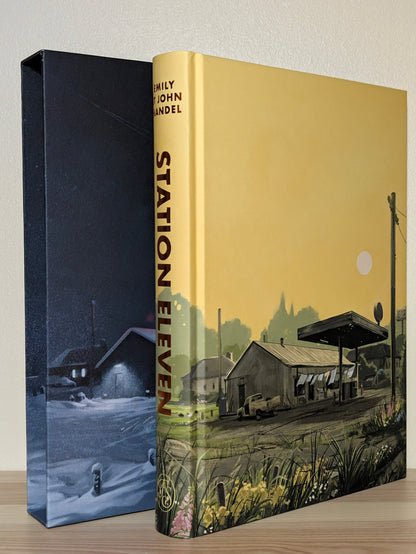 Station Eleven by Emily St John Mandel (Signed Dated Folio Slipcase Edition) - Fialta Books