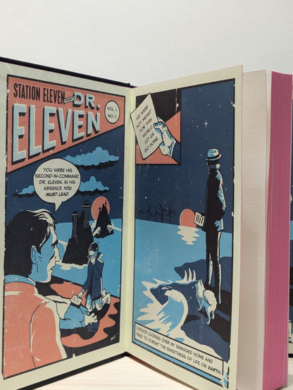 Station Eleven by Emily St. John Mandel (Signed Special Edition with sprayed edges) - Fialta Books