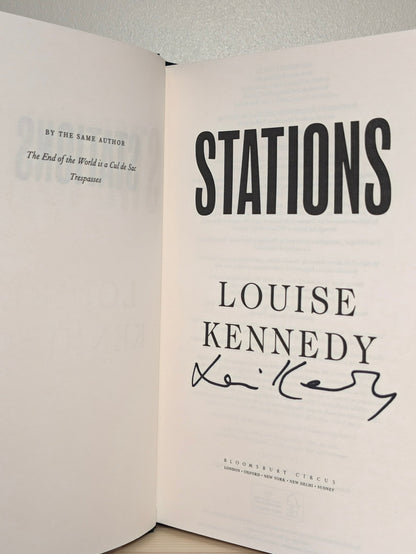 Stations by Louise Kennedy (Signed to Title Page) - Fialta Books