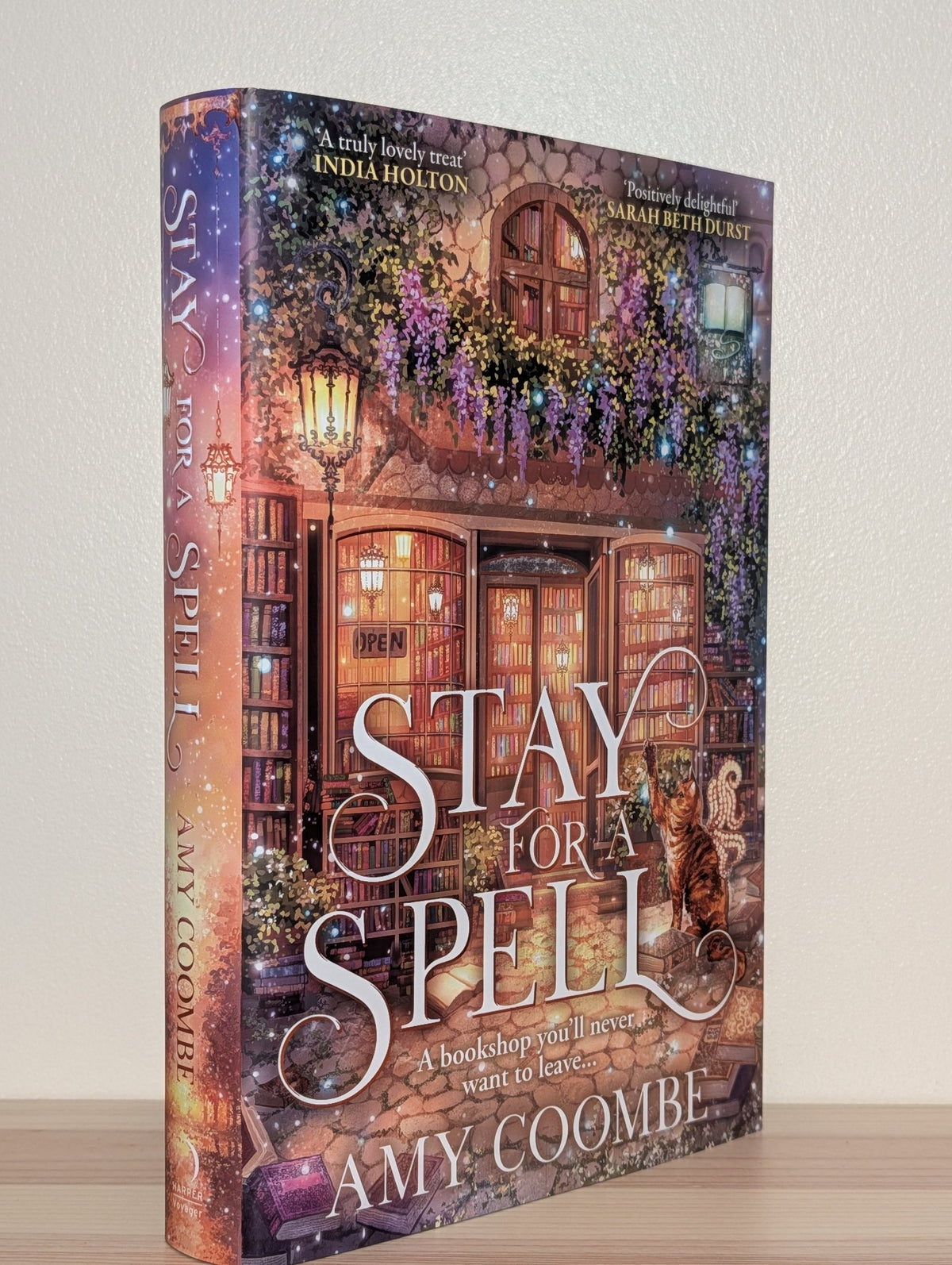 Stay for a Spell by Amy Coombe (Signed Stamped First Edition) - Fialta Books