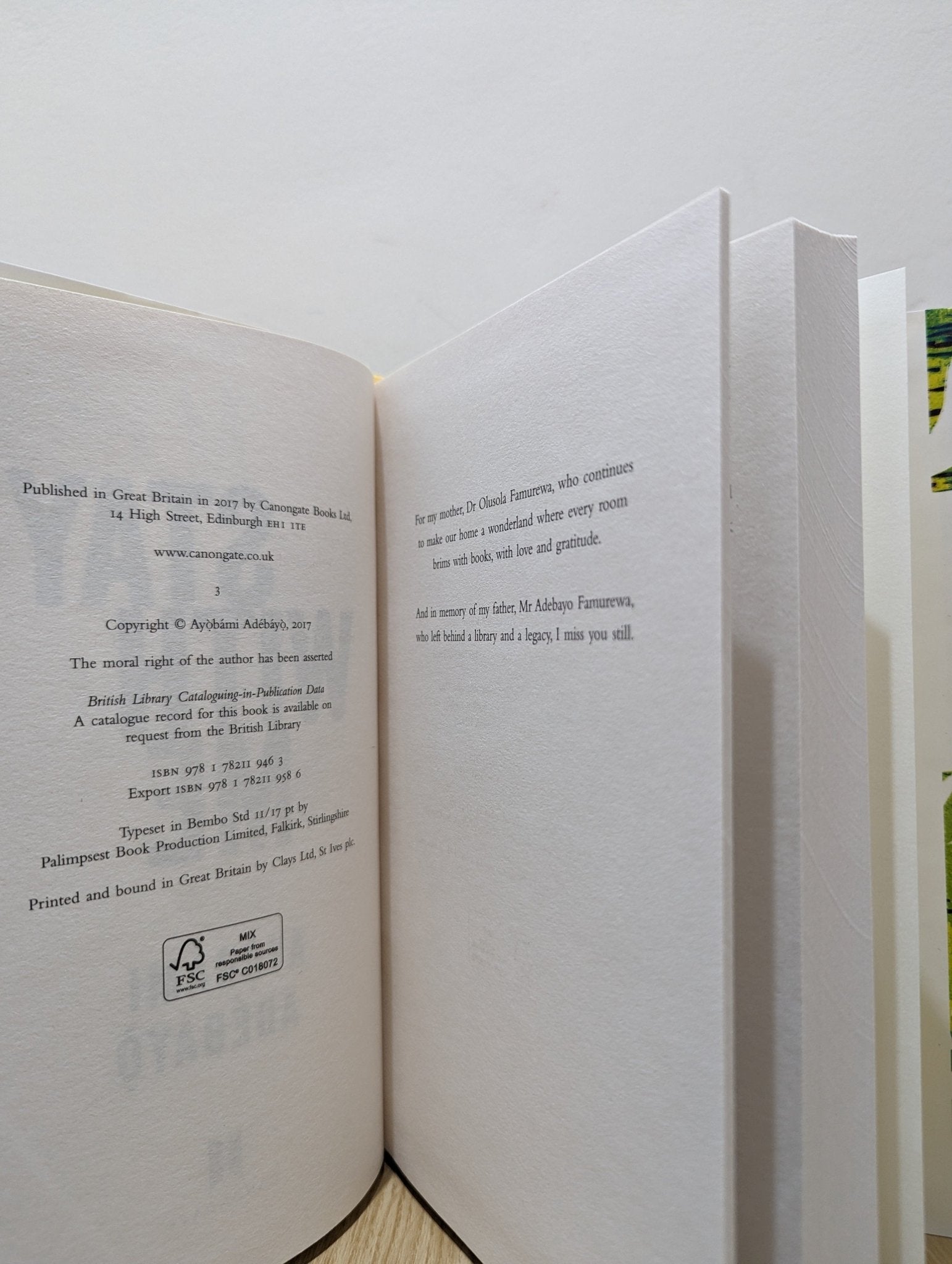 Stay With Me by Ayobami Adebayo (Signed First Edition) - Fialta Books