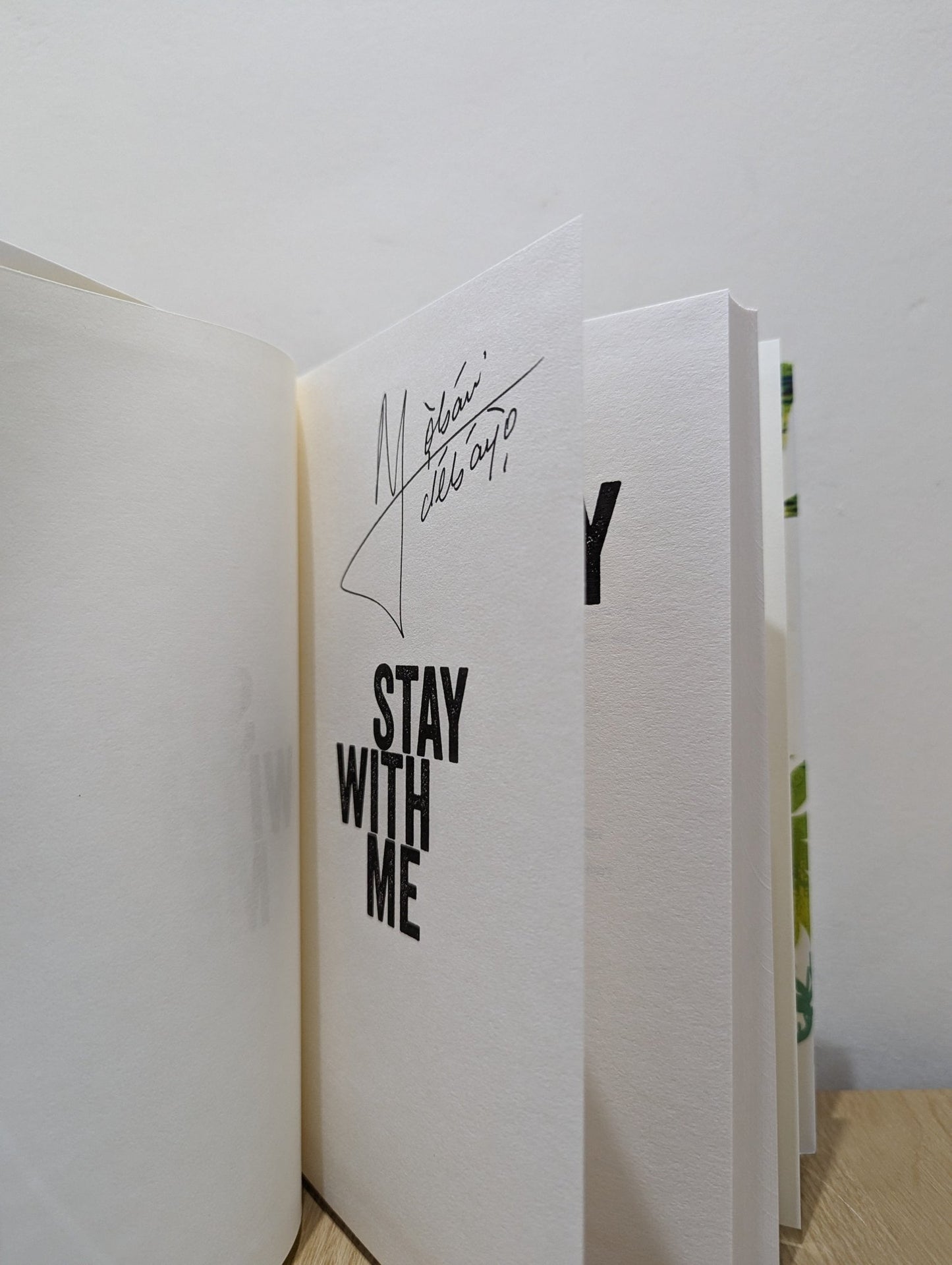 Stay With Me by Ayobami Adebayo (Signed First Edition) - Fialta Books
