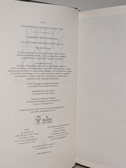 Steel Gods by Richard Swan (Signed with sprayed edges) - Fialta Books