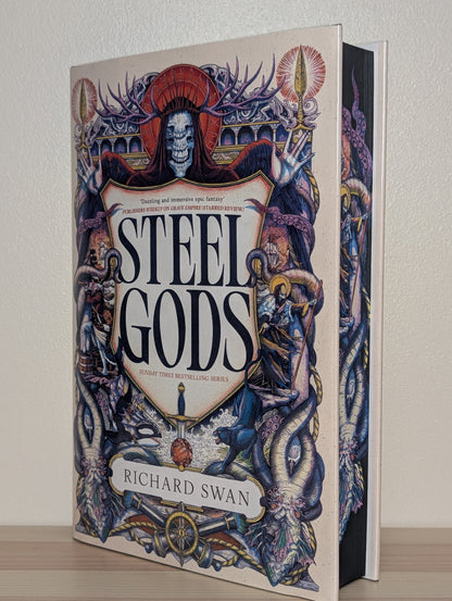 Steel Gods: Great Silence Book 2 by Richard Swan (Signed Numbered Edition with sprayed edges) - Fialta Books