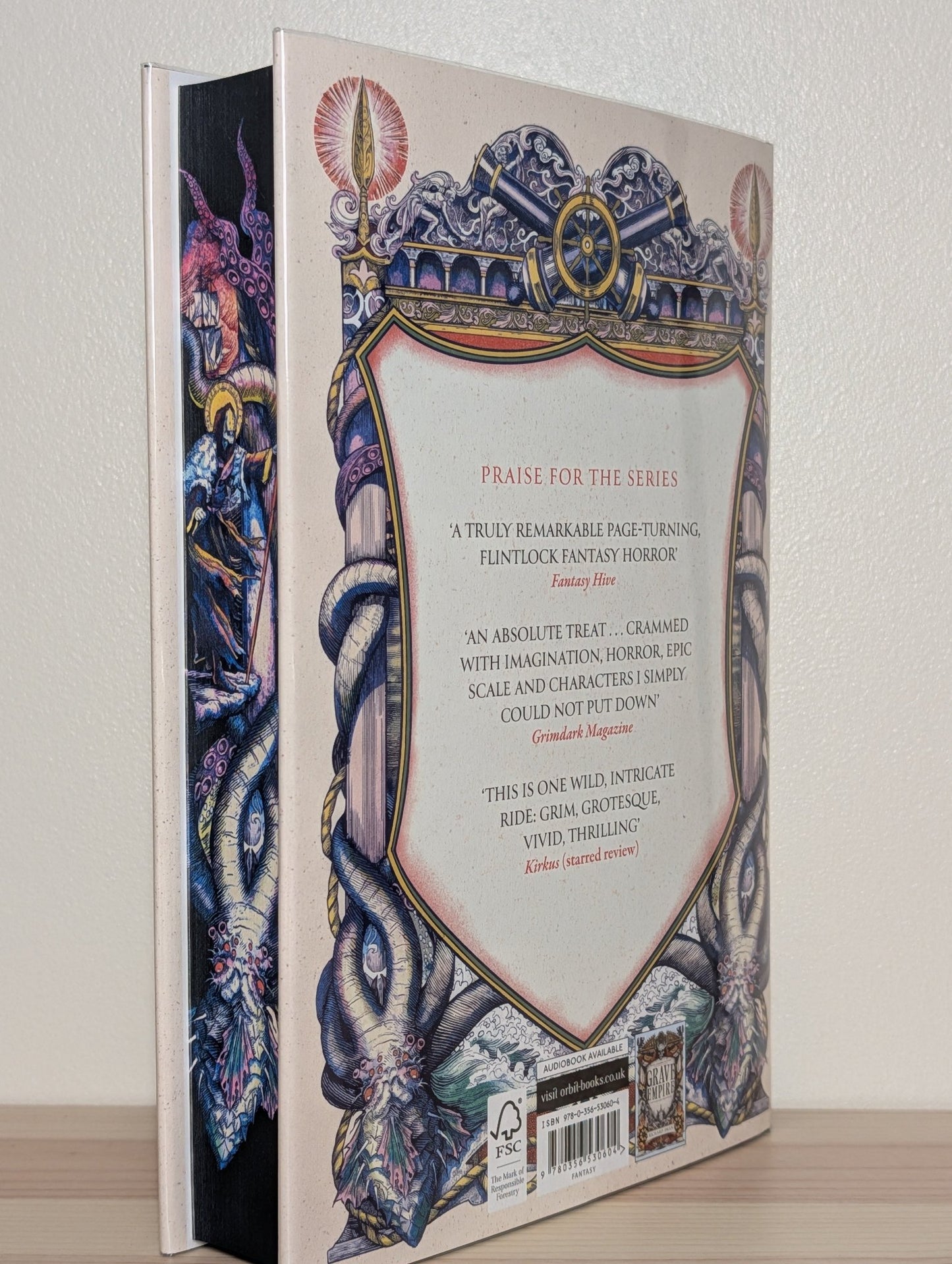 Steel Gods: Great Silence Book 2 by Richard Swan (Signed Numbered Edition with sprayed edges) - Fialta Books