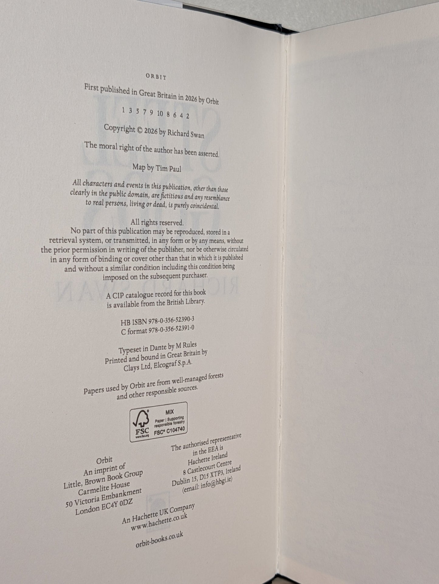 Steel Gods: Great Silence Book 2 by Richard Swan (Signed Numbered Edition with sprayed edges) - Fialta Books