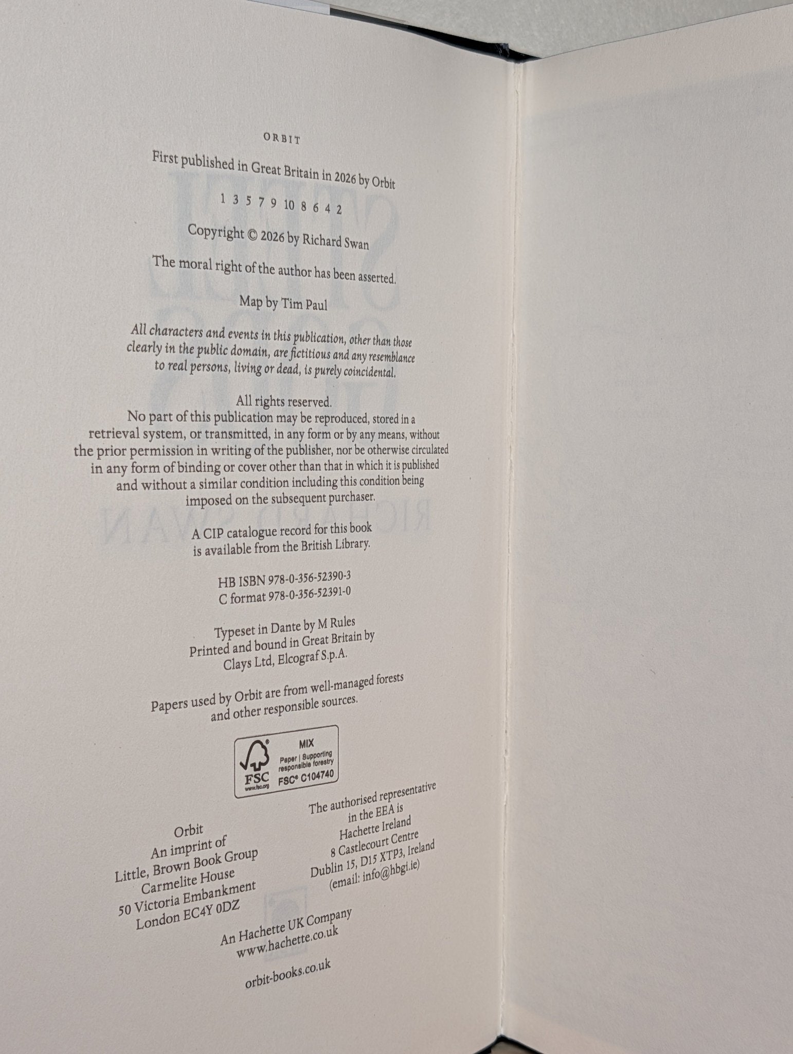 Steel Gods: Great Silence Book 2 by Richard Swan (Signed Numbered Edition with sprayed edges) - Fialta Books