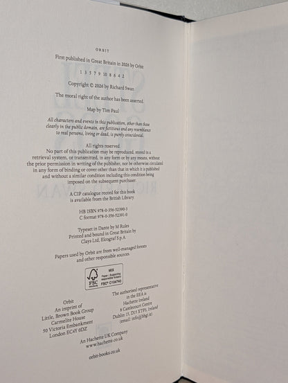 Steel Gods: Great Silence Book 2 by Richard Swan (Signed Numbered Edition with sprayed edges) - Fialta Books