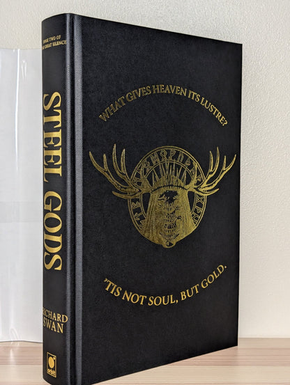 Steel Gods: Great Silence Book 2 by Richard Swan (Signed Numbered Edition with sprayed edges) - Fialta Books